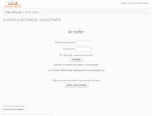 Tablet Screenshot of educacionadistancia.org